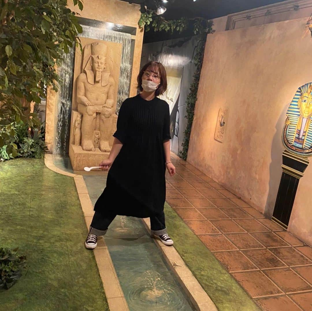 真奈さんのインスタグラム写真 - (真奈Instagram)「トリックアートめちゃ下手なので 見てください。」8月3日 20時11分 - manatmnt0116