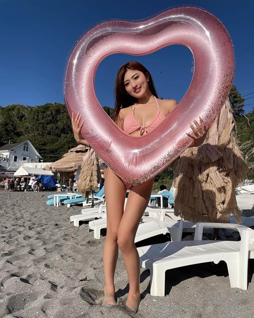 MIYABIさんのインスタグラム写真 - (MIYABIInstagram)「ラブミヤビーーーム💜  ズッキュン💋  午後もファイトだよっ🥰  #cyberjapandancers #サイバージャパンダンサーズ #cjd_miyabi #ミヤビーム #ミヤビキニ #三浦半島 #カメハメハ大王の渚 #shein」8月4日 14時04分 - cjd_miyabi