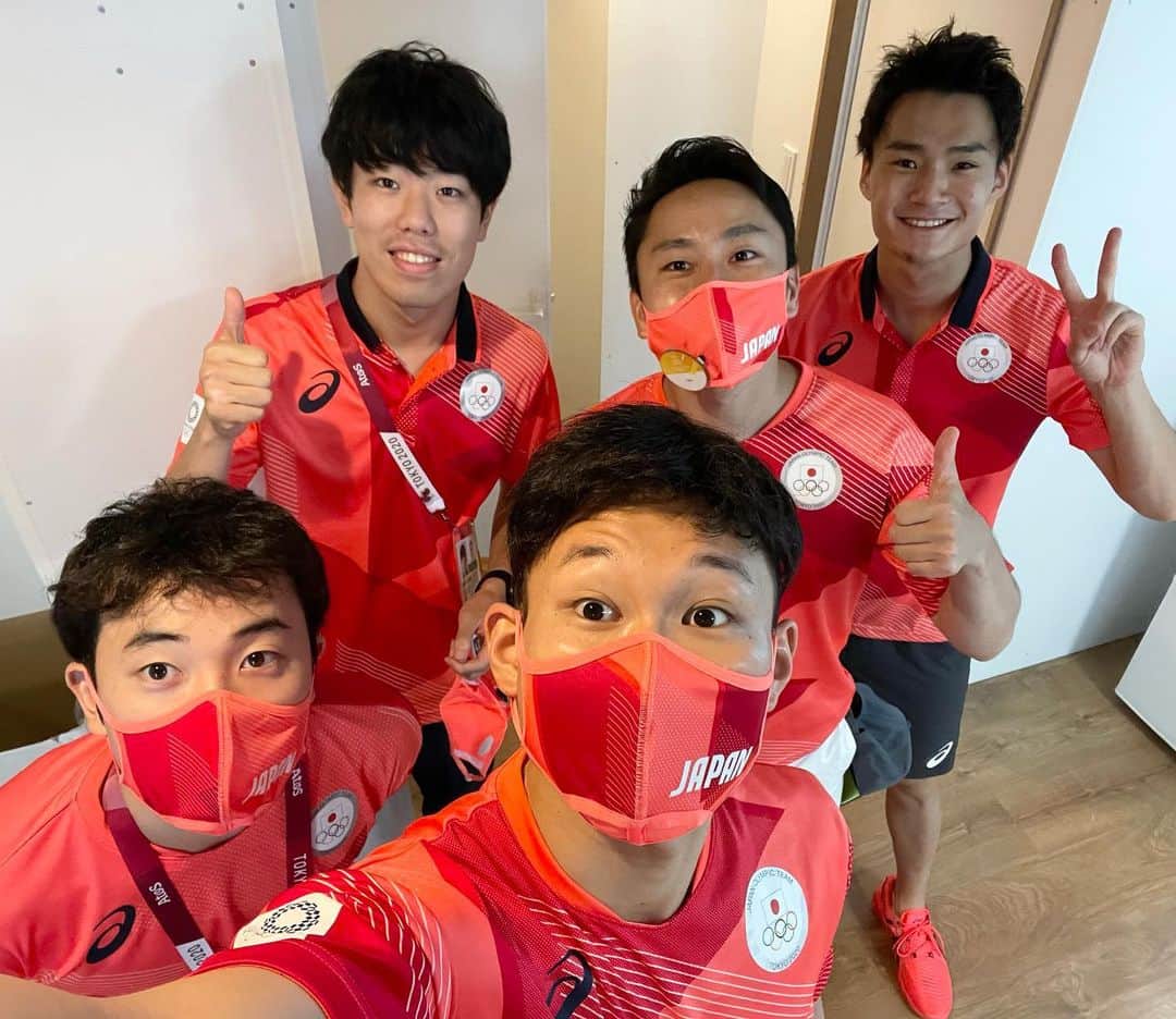太田雄貴のインスタグラム：「みんなよく頑張りました。  パリでは、世の中をあっと言わせて下さい👏👏👏  #tokyo2020 #paris2024」
