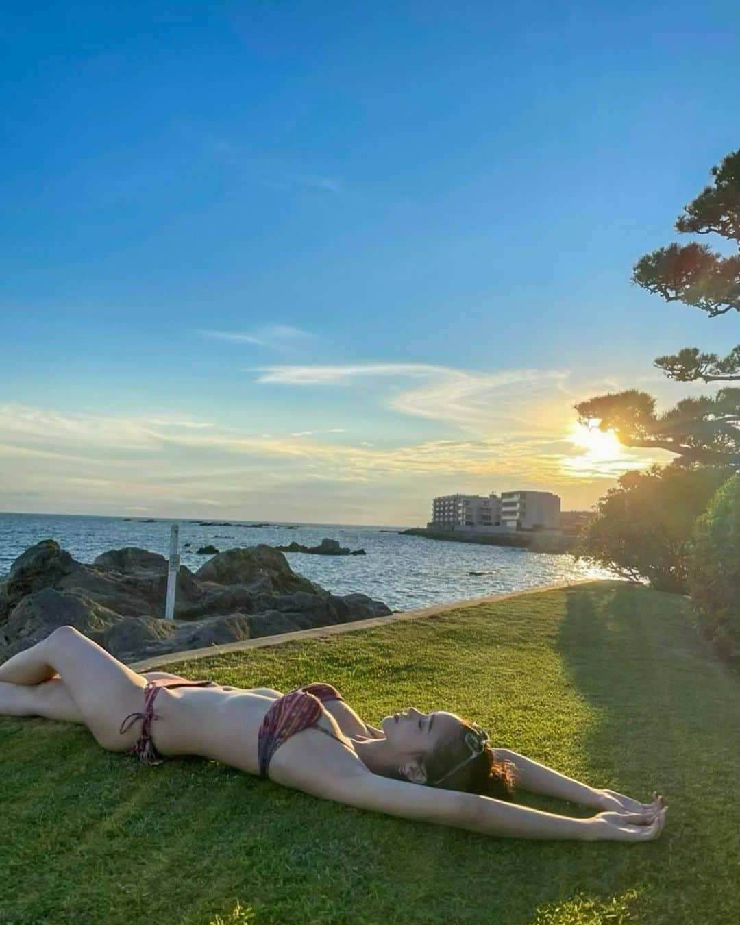 太田麻美さんのインスタグラム写真 - (太田麻美Instagram)「💙  #summer #sea #bikini #swimwear #bikini #off #offday #夏 #海 #水着 #ビキニ #夏休み #休日」8月4日 12時17分 - asami0523
