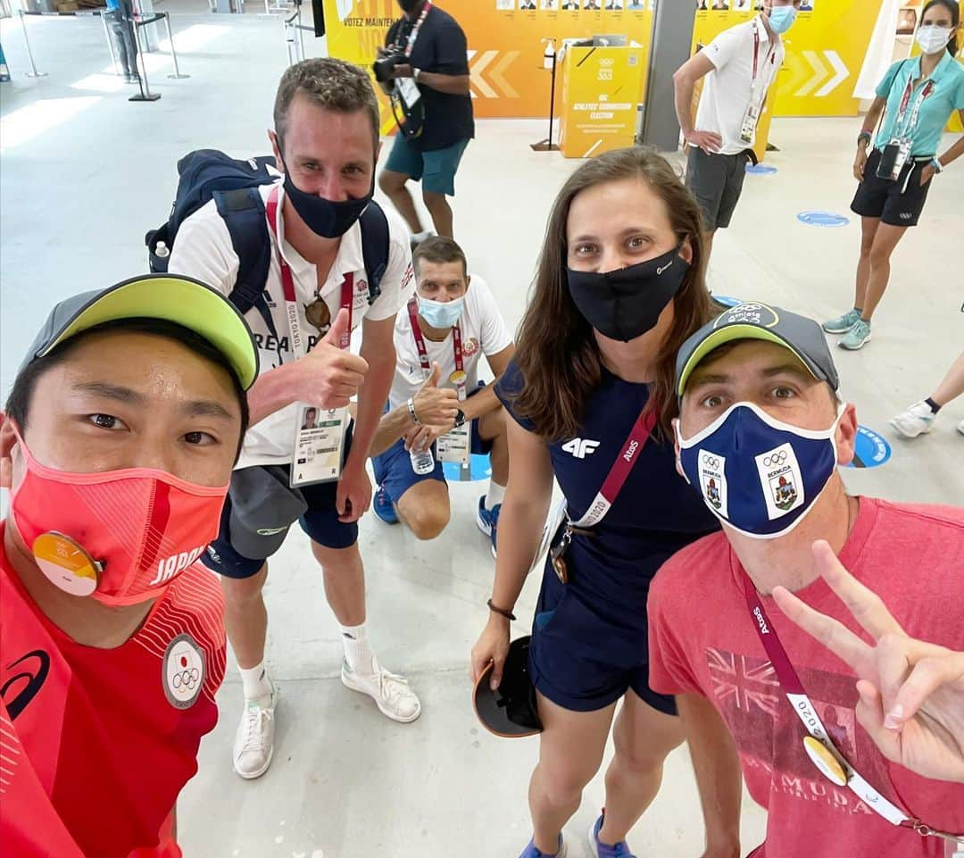 太田雄貴のインスタグラム：「I was elected an athlete commission member.  First of all, I would like to thank all the other candidates.  It was difficult election because so hot outside and the promotion was limited due to the corona.  Also, because we were wearing masks, it was difficult for the players to recognize us.  Thank you to the candidates who contest the election to the end.  As an IOC athlete commission member, I would like to make an effort to promote sports around the world.  In conclusion, I would like to thank all the athletes who voted and all who supported me.  IOCのアスリート委員に当選しました。 本当に苦しい選挙でした。周りが有名選手ばかりだったので、ダメかと思いましたが、毎日コツコツ積み重ねました。 投票してくれた選手の皆さん、支えてくれた全ての人に感謝申し上げます。本当にありがとうございました！  #ioc #iocathletescommission」