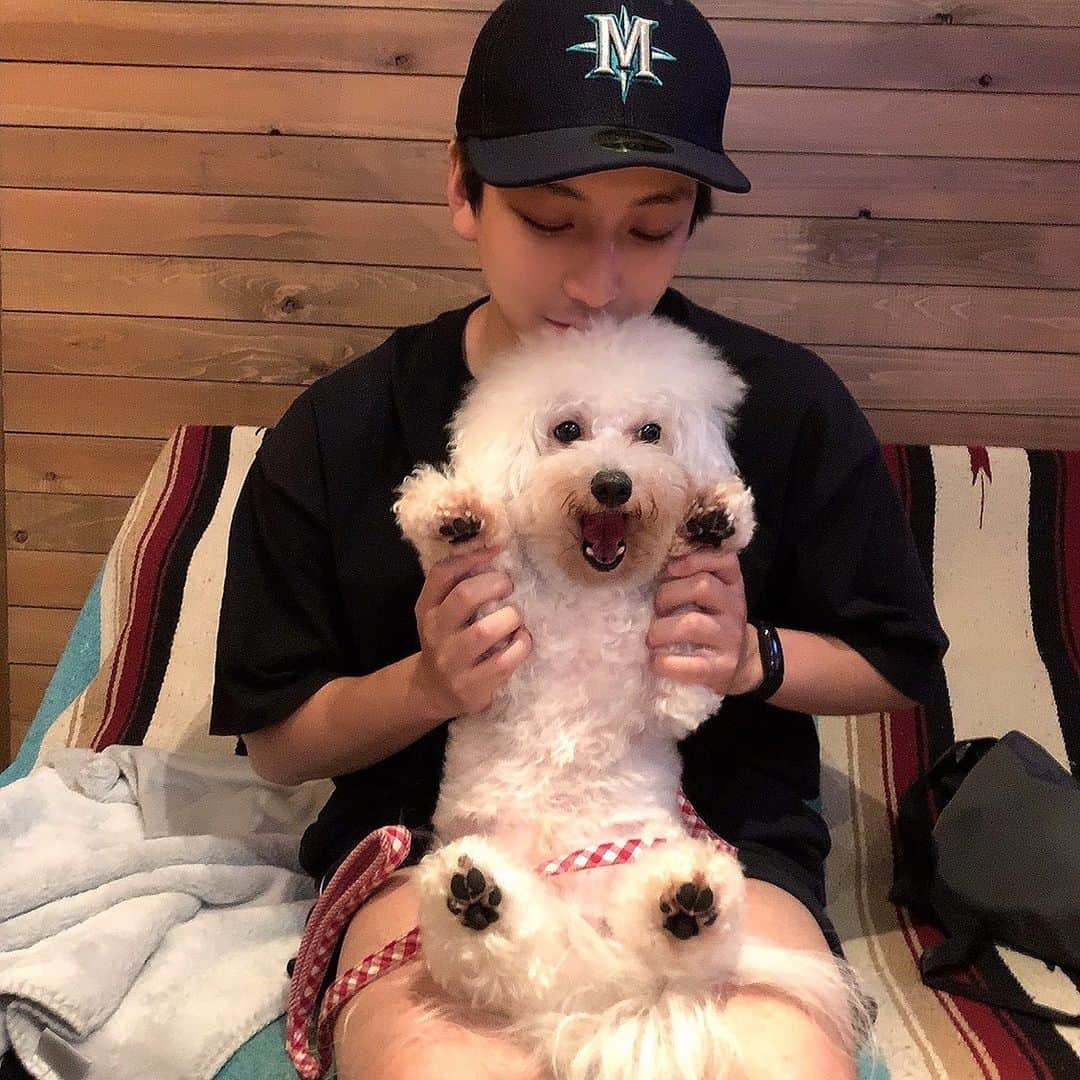 ジョージさんのインスタグラム写真 - (ジョージInstagram)「この人大好き、白たぬきちゃんって呼んでます。」8月4日 18時34分 - cb_george12