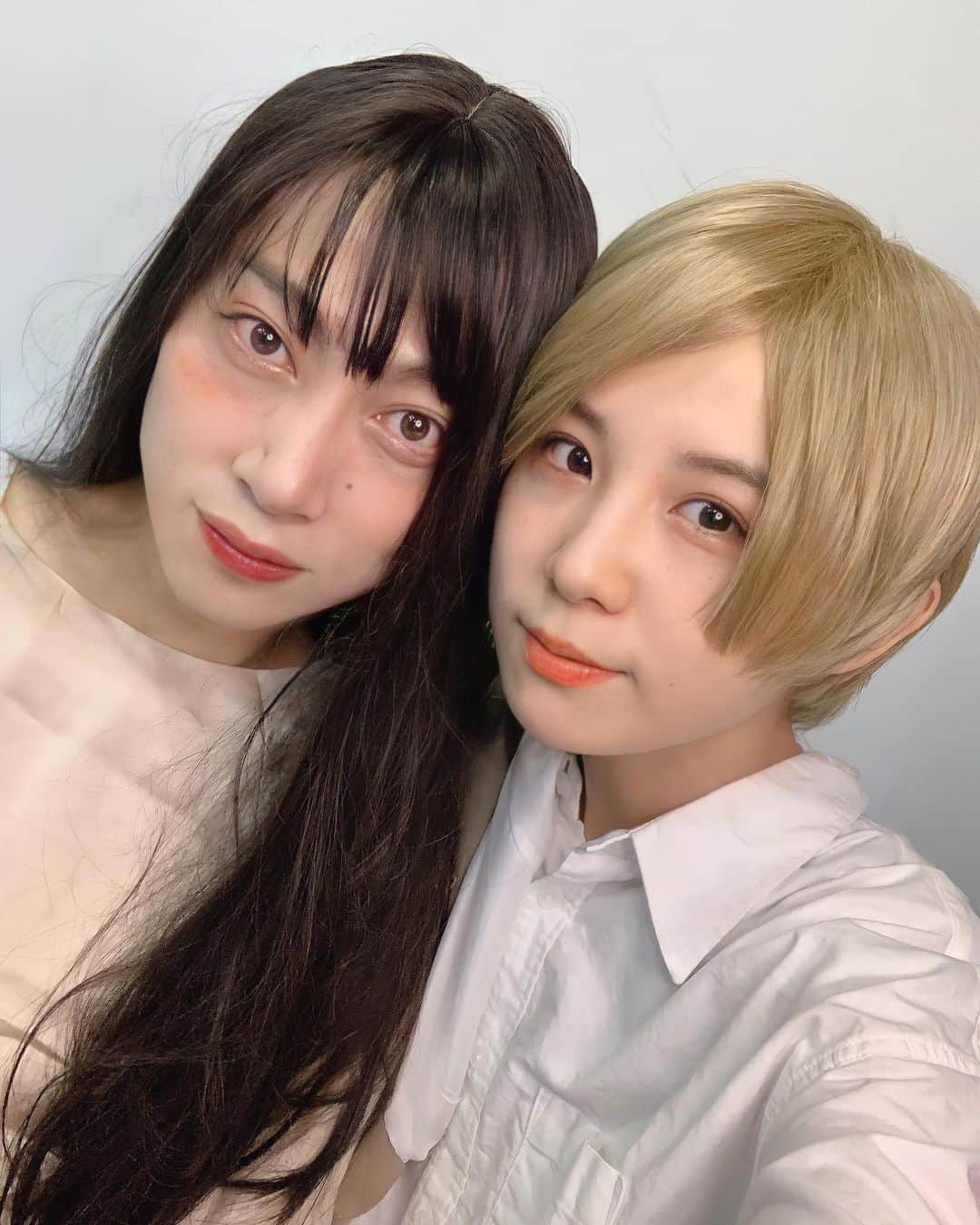 光永さんのインスタグラム写真 - (光永Instagram)「はんにゃ金田さんとYouTubeコラボ。 女装×男装しました👫 (私は男装というかもう金髪にしただけです、すいません。) ㅤㅤㅤㅤㅤㅤㅤㅤㅤㅤㅤㅤ 詳しくは、YouTube見てね！ 金田さんのチャンネルではバク転してます！ ㅤㅤㅤㅤㅤㅤㅤㅤㅤㅤㅤㅤ #女装　#男装　#はんにゃ金田　#光永　#YouTube #吉本坂46 #ボーイッシュ」8月4日 20時02分 - hinata_official__