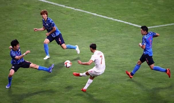 マルコ・アセンシオのインスタグラム：「Esa sensación… 🤩  #History #Tokyo2020」