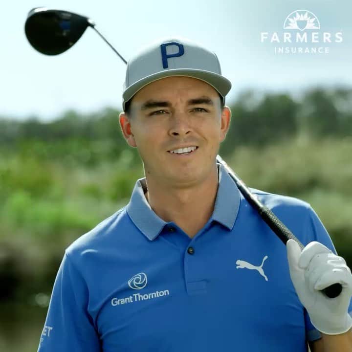 リッキー・ファウラーのインスタグラム：「I’ve caught a few good rolls before but this one had a little extra something thanks to @wearefarmers 😉 learn more about Farmers Policy Perks at farmers.com/rickie」