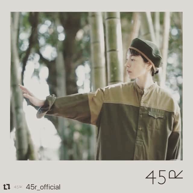 KIKIのインスタグラム：「#Repost @45r_official with @make_repost ・・・ 45R New Autumn collection has arrived.  #indigo #denim  #2021autumn #womensfashion #mensfashion  #45R #45r_official」