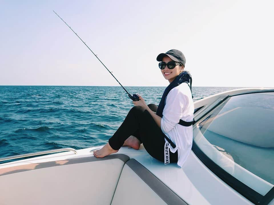 水崎綾女さんのインスタグラム写真 - (水崎綾女Instagram)「釣り🎣 果たして結果は…？ * * セットアップ @502easy #釣り #釣り日和 #釣りガール  #釣り女子 #釣りスタグラム  #🎣 #fishing #フィッシング  #502easy #セットアップ #セットアップコーデ #キャップ女子 #キャップコーデ #魚釣り」8月5日 21時05分 - misakiayame