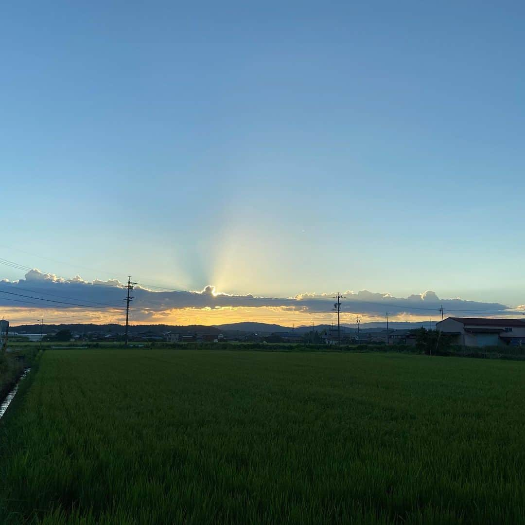 工藤村正さんのインスタグラム写真 - (工藤村正Instagram)「Nice to be countryside ❣️」8月5日 23時59分 - muramasakudo