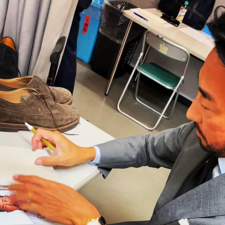 越智めぐみのインスタグラム：「達筆！！ （＾ν＾）笑☆★☆」