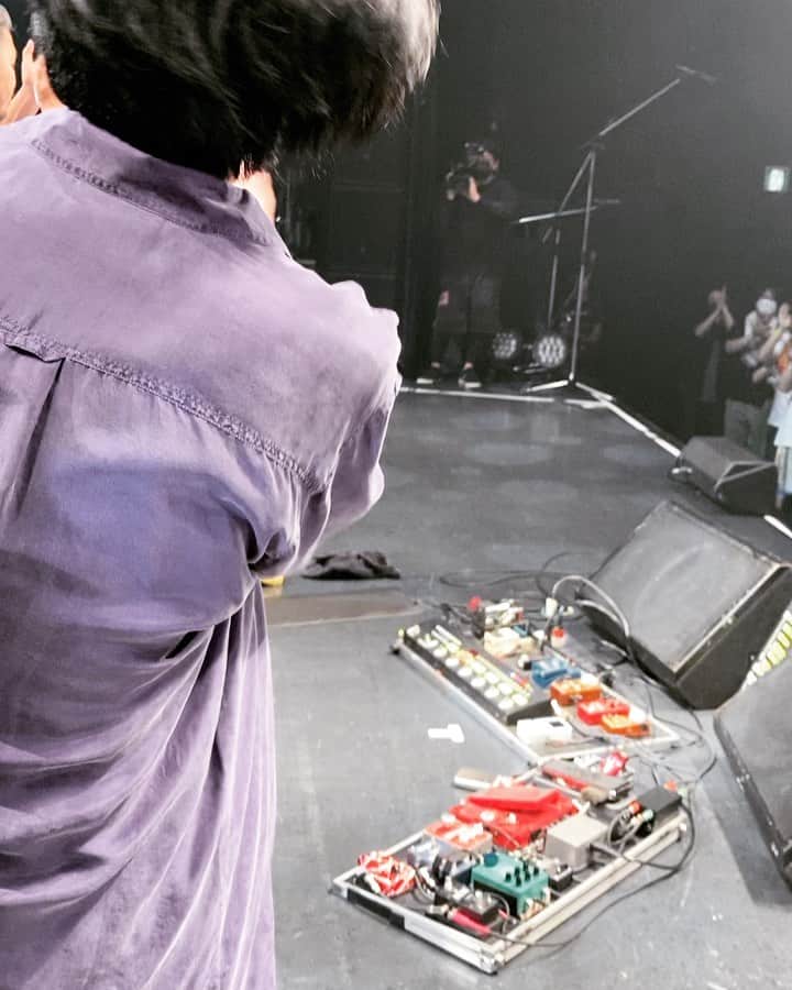 桜井誠のインスタグラム：「音が鳴らせるだけで幸せです ありがとうございました！！ #unitedfront #ストレイテナー #dragonash」