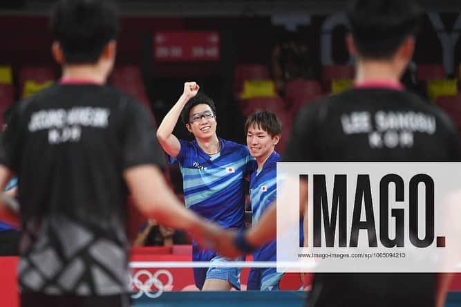 丹羽孝希さんのインスタグラム写真 - (丹羽孝希Instagram)「210806// Tokyo2020 MT Bronze Medal// Media Pics  . 📷Imago . #東京五輪 #Tokyo2020  #tabletennis #Pingpong #卓球  #niwakoki #kokiniwa #丹羽孝希  #UnitedByEmotion」8月6日 22時12分 - allforkokiniwa