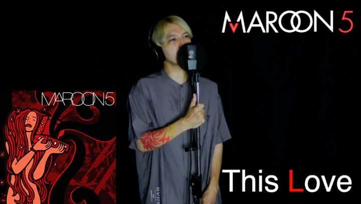 松尾雄一のインスタグラム：「【Maroon5-This Love】 カヴァーしました！ yusukeがギターピアノ担当しました!! 是非ご視聴下さい。  https://t.co/7P8J99FYLO  #Maroon5  #ThisLove」