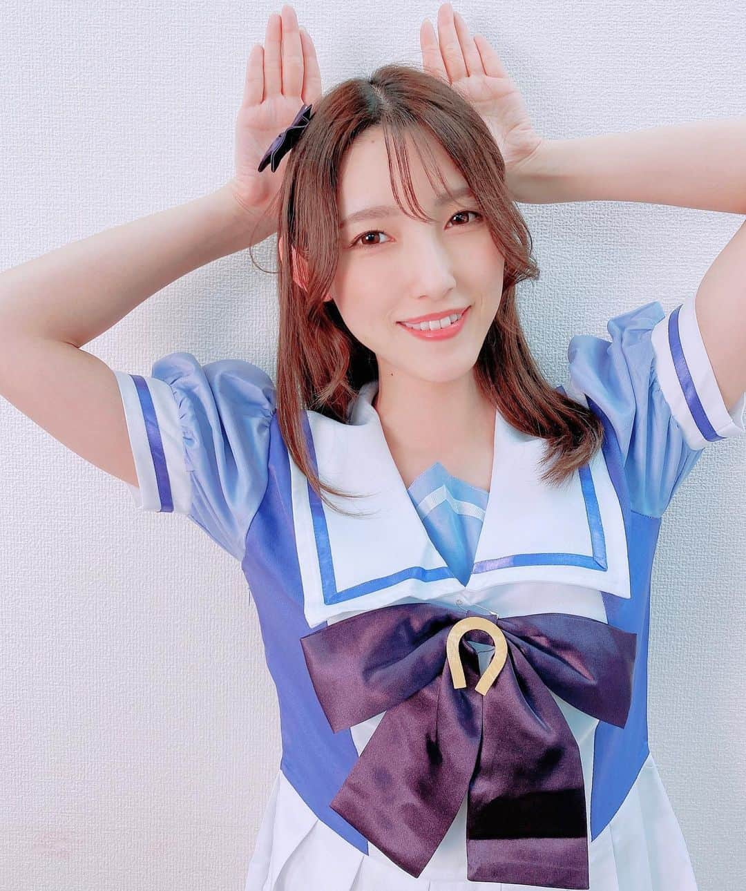 森沢かなさんのインスタグラム写真 - (森沢かなInstagram)「🐴💜  #コスプレ #ウマ娘」8月7日 16時42分 - morisawa_kana