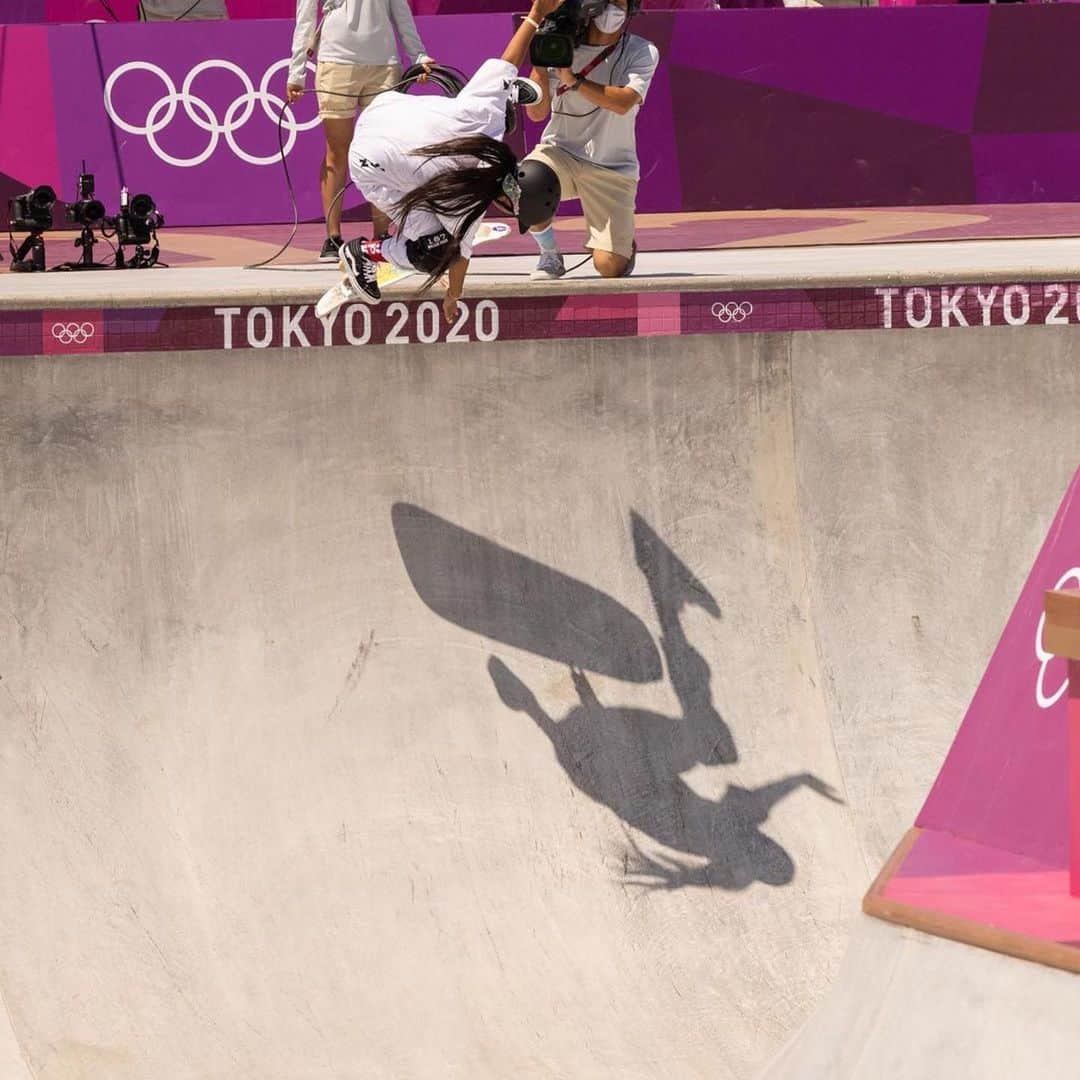 開心那さんのインスタグラム写真 - (開心那Instagram)「TOKYO 2020 Olympic 🥈 It was a lot of fun❤️‍🔥😎😝⚡️🙌🏽🙌🏽🤘🏽 I want to thank every single person who supported me and believed in me! ✨🙏🏽🤩  @tokyo2020  @olympics  @worldskatesb  #OlympicSkateboarding」8月7日 14時59分 - cocona.hiraki