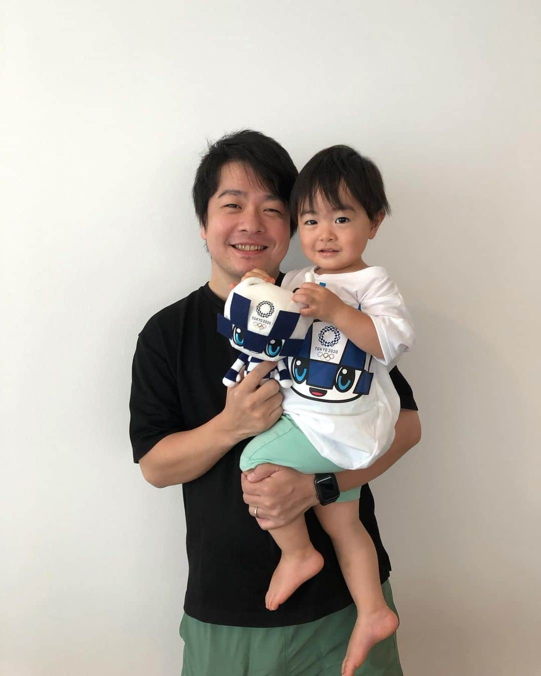 岸川聖也さんのインスタグラム写真 - (岸川聖也Instagram)「やっと会えたよー👶🏻😍 Long time no see👶🏻😍 #東京オリンピック #息子 #son」8月7日 15時10分 - seiyakishikawa