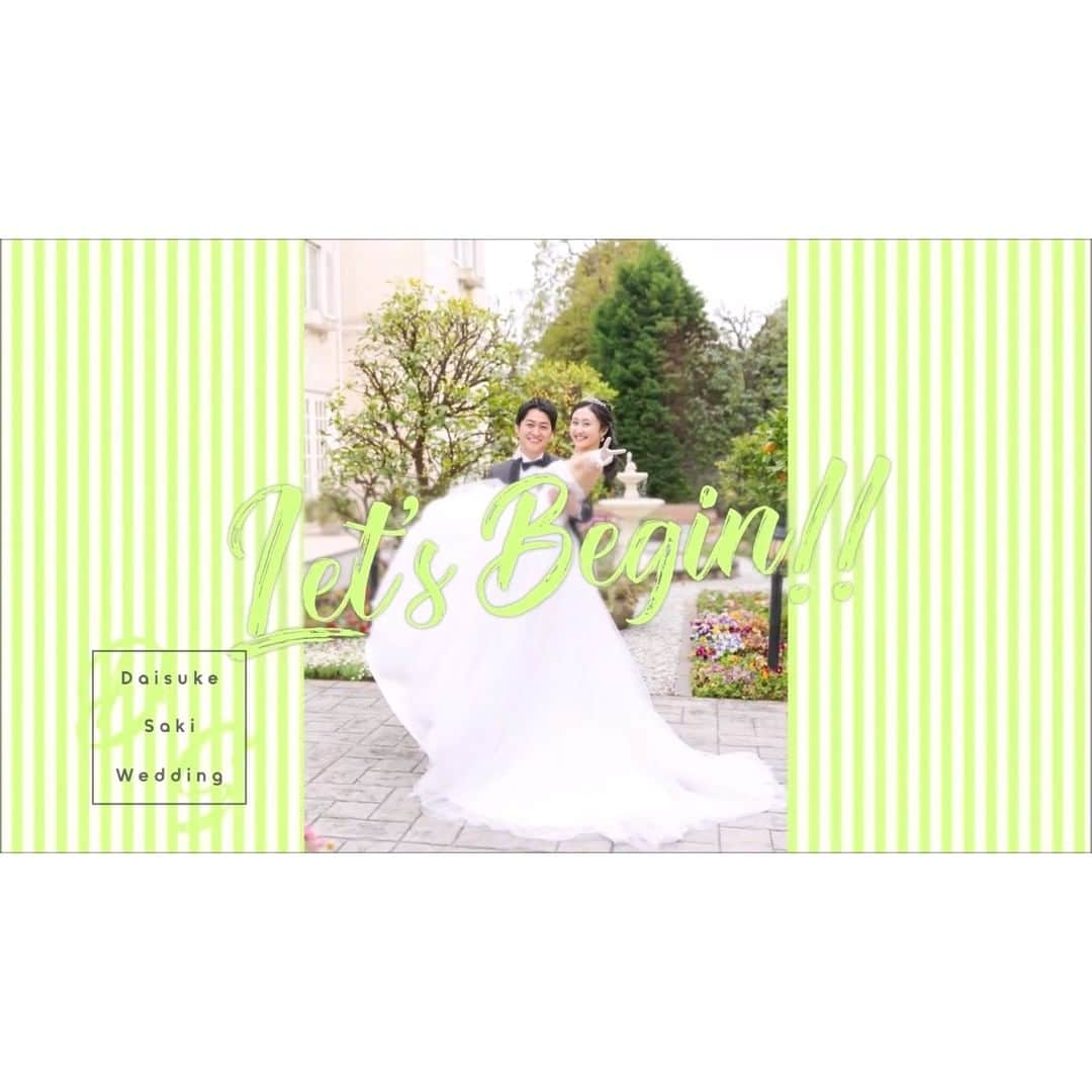 wedding movie chouchouのインスタグラム