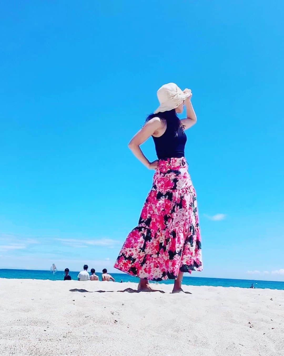 長崎真友子さんのインスタグラム写真 - (長崎真友子Instagram)「love beach🏖 love summer🏝  #sea #beach #lovesummer #love beach #japan #tokyo #summervacation #yatch #windsurfing #watersports」8月7日 21時55分 - mayuko_nagasaki