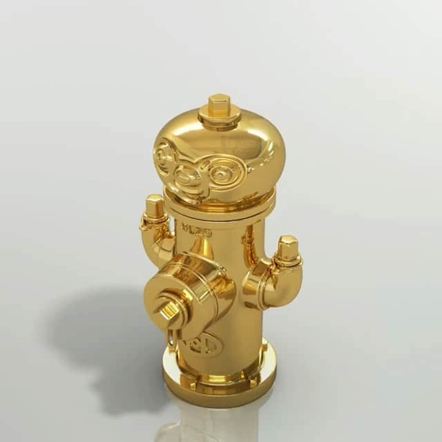 のインスタグラム：「#Repost @lgnd.art ・・・ Harking from @Haroshi's origins in skateboarding, the ubiquitous fire hydrant takes on a new life, as its own character - the Free Hydrant! ⁠ ⁠ The entire collection drops tomorrow, Sunday, Aug 8 at 8 pm EDT. 🔗 link in bio!⁠ ⁠ #youareLGND ⁠」