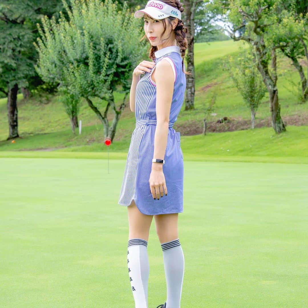 米澤有さんのインスタグラム写真 - (米澤有Instagram)「今週もBS12、13:30からゴルフ女子ヒロインバトル⛳️ご覧いただけると嬉しいです📺✨ 今月着用のワンピース、涼しくて着やすくて動きやすくて、お気に入りです♡ ついついこればっかり着てしまう😂  #ゴルフ女子ヒロインバトル #bs12トゥエルビ #ゴルフ番組 #archivio #アルチビオ #golf #golfwear #golfswing #golfgirl」8月8日 7時37分 - yu.u.yonezawa