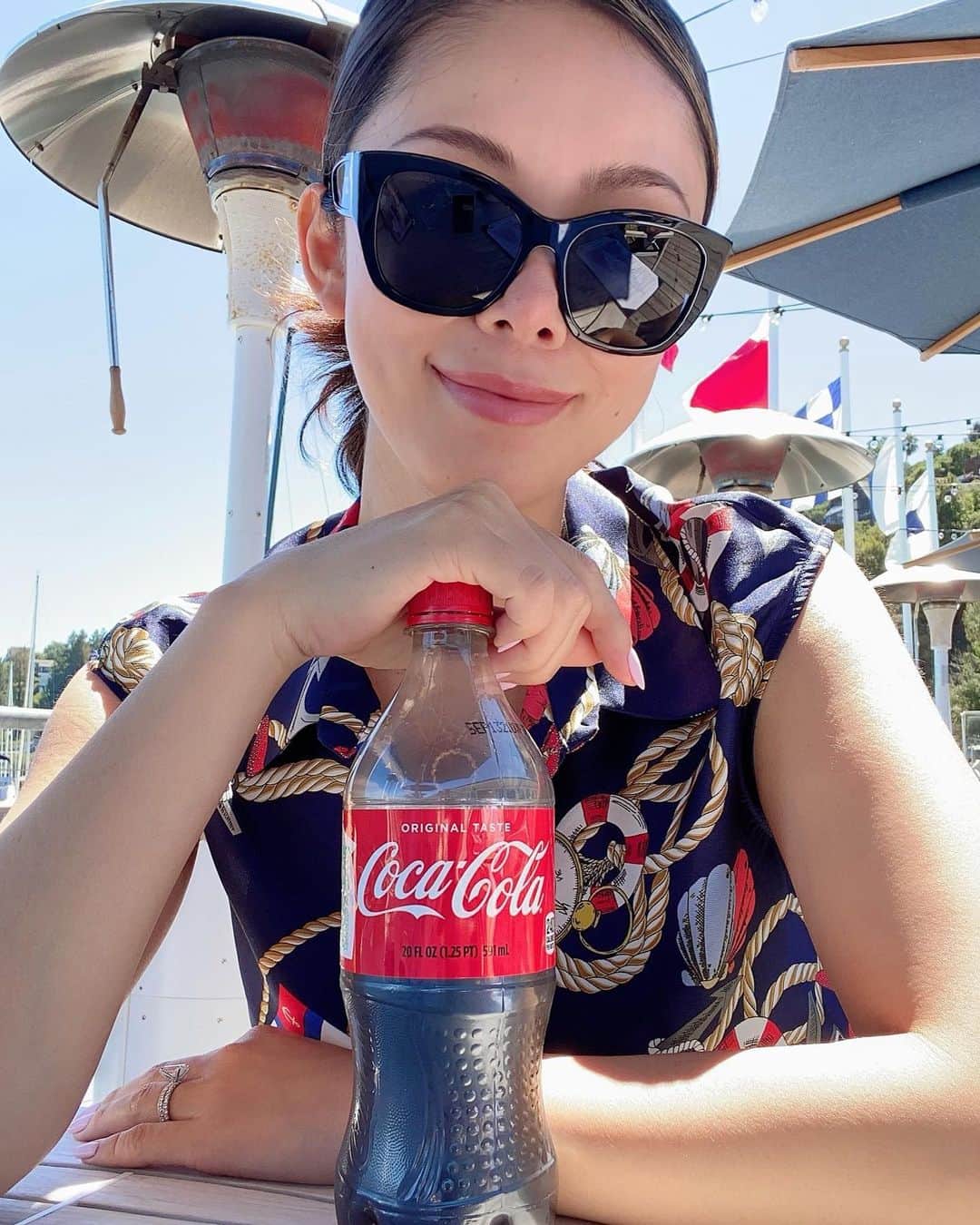 のインスタグラム：「#ad Much like our Olympians, I started my journey as a young girl. At twenty years old I began competing for the Miss Universe crown after winning my country's title Miss Japan. I was so proud to represent my country going into the pageant. Even though there was much excitement and high points, there were also many struggles I had to overcome that led me to Miss Universe. My experiences thus far have taught me to always remain positive, keep looking ahead at the possibilities to come and never forget to stay humble through it all. I am proud and honored to be where I am today #Ibelonghere . For stories about our Olympians', you can read more of these incredible tales by swiping up in my story to get to the Olympic hub. Finally, I want to know your own story - Tell me by using the #Ibelonghere hashtag and filter! #tokyo2020 @thecocoacolaco @olympics  @TeamCocaCola」