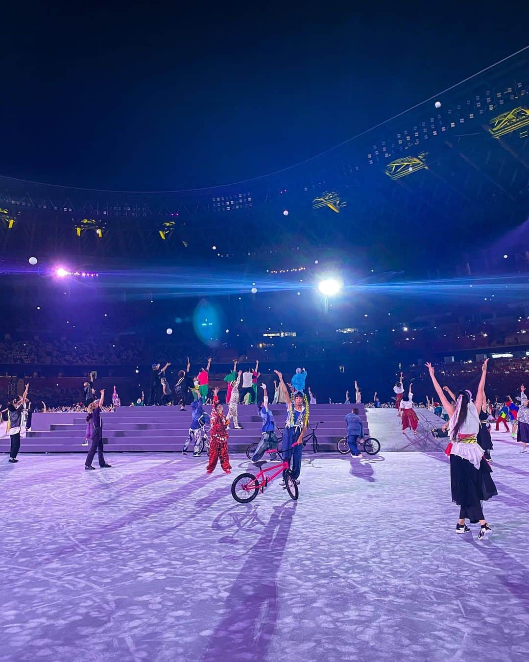 マリア・ベネディクタ・チグボルさんのインスタグラム写真 - (マリア・ベネディクタ・チグボルInstagram)「Closing ceremony ✨🇮🇹   #tokyo2020 @atleticaitaliana #closingceremony #olympics」8月9日 0時38分 - benedictachigbolu