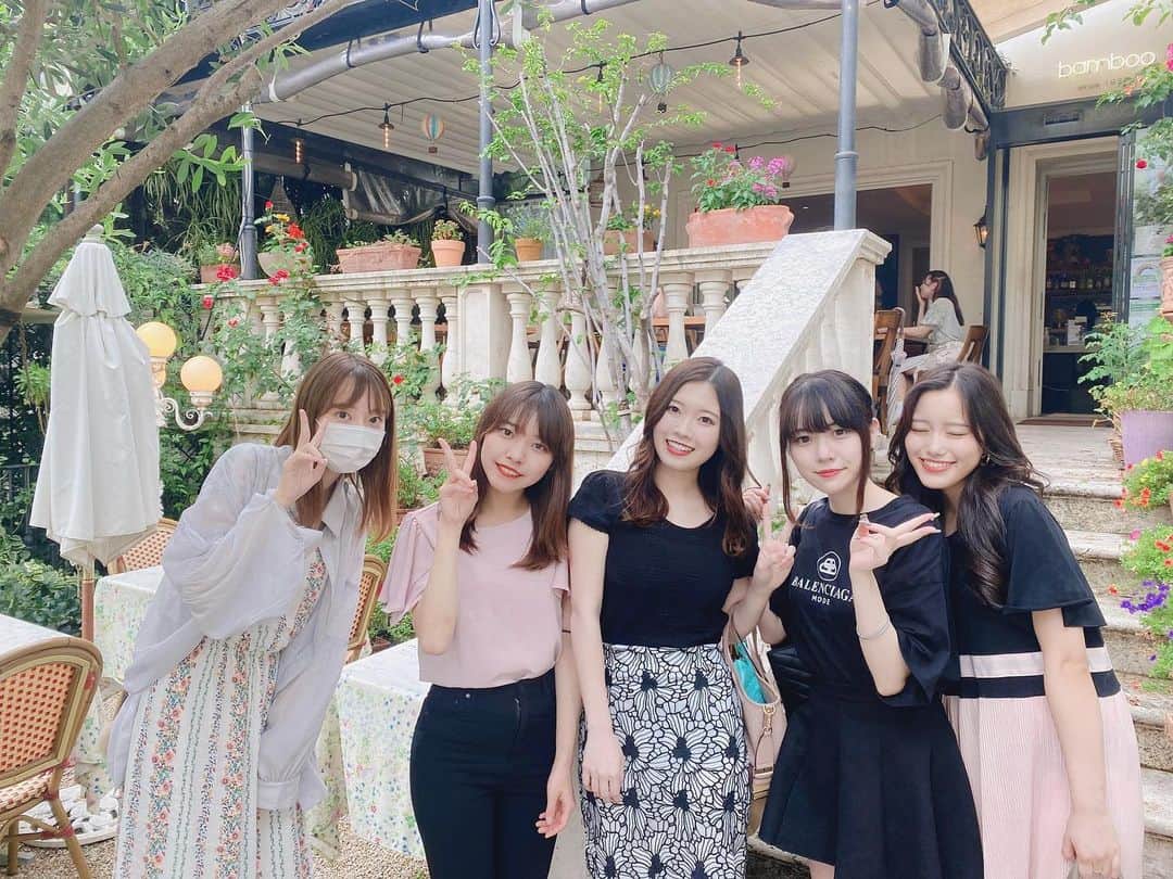 坂本奈優のインスタグラム：「♡♡♡ ⁡ すごい時差投稿だけど、、笑 久しぶりにミス慶應2020で集まりました‎𓂃 𓈒𓏸 ⁡ あすみちゃんはワクチン接種で来れなかったから次こそみんなで！！！(˶ˊᵕˋ˵)✨ ⁡ #ミスコン #ミス慶應 #ミス慶應2020 #慶應」