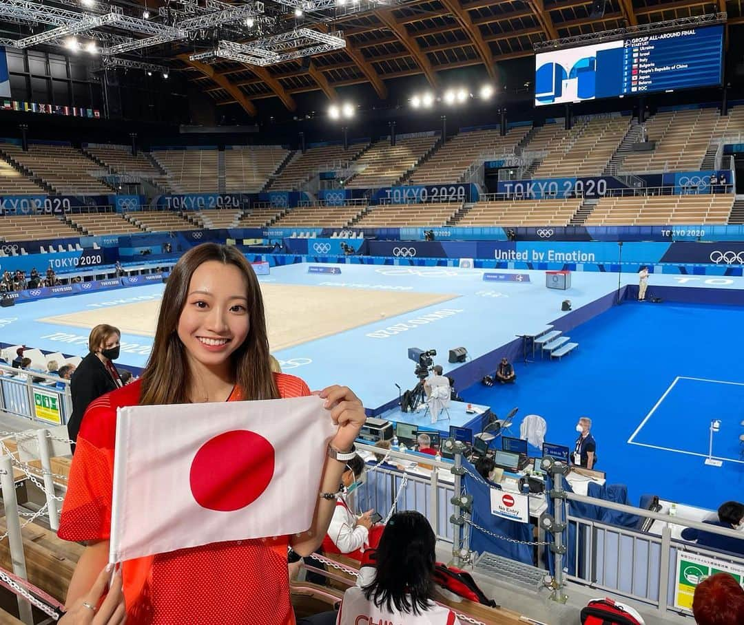 大岩千未来さんのインスタグラム写真 - (大岩千未来Instagram)「. 大変な状況の中、東京オリンピックを開催して頂きご尽力いただいた大会関係者全ての皆様、ありがとうございました.♥️  #tokyo2020 #arigato2020」8月10日 0時08分 - chisaki_2001