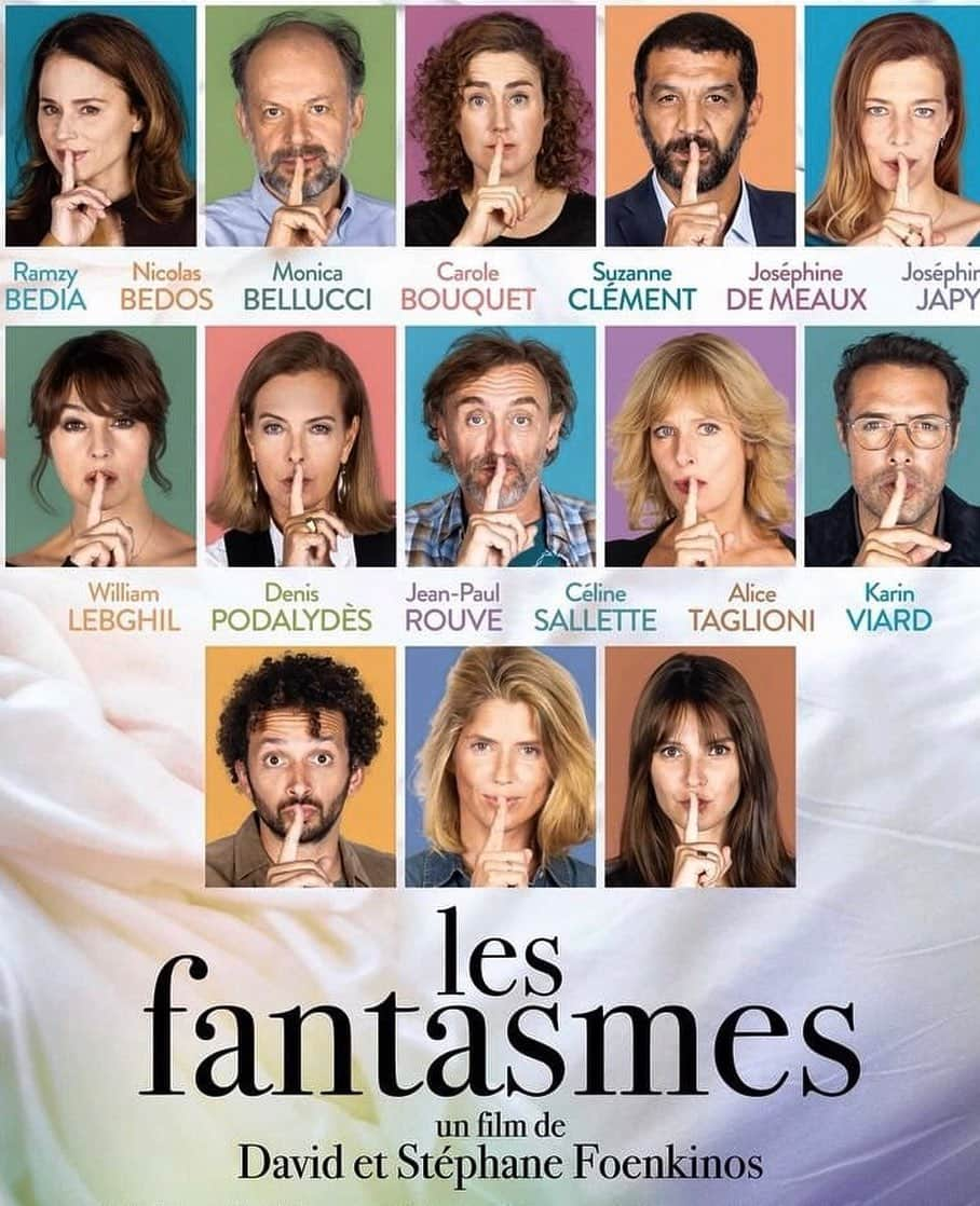 モニカ・ベルッチさんのインスタグラム写真 - (モニカ・ベルッチInstagram)「❤️ « Les Fantasmes » Film de David et Stephane Foenkinos, sortie en France le 18 Août !  @gaumont_   #nicolasbedos#monicabellucci#carolebouquet#ramybedia#suzanneclement#josephinedemeaux#josephinejapy#williamlebghil#denispodalydes#jeanpaulrouve#celinesallette#alicetaglioni#karinviard#cinema#france#gaumont#lesfantasmes#davidfoenkinos#stephanefoenkinos」8月9日 17時09分 - monicabellucciofficiel