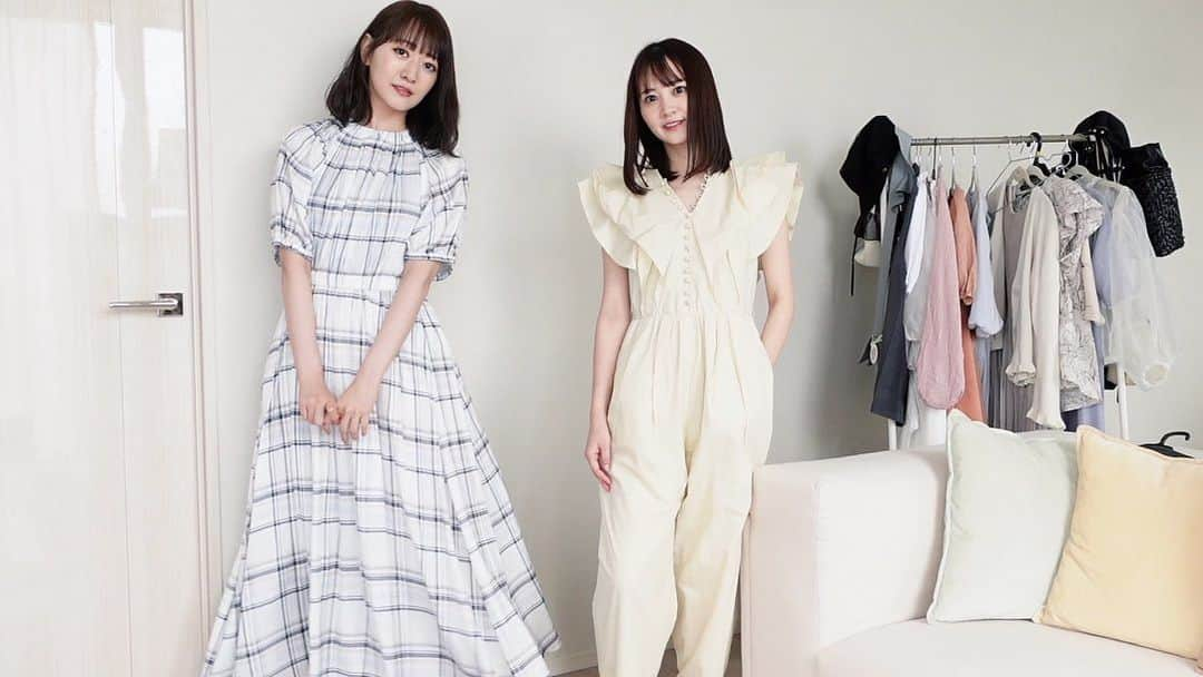 浜田翔子さんのインスタグラム写真 - (浜田翔子Instagram)「sister👭　@kou0929  YouTube LookBook♡ 振替休日🌪 #ウサギオンライン #SNIDEL #frayid #snidelhome #emmi」8月9日 18時55分 - shoko_hamada