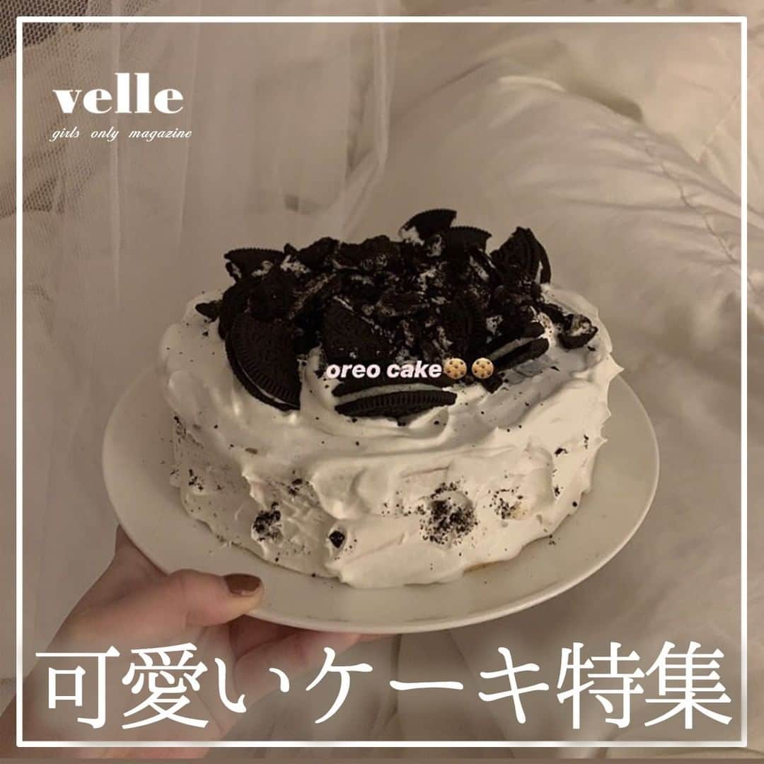 R i R y (リリー)さんのインスタグラム写真 - (R i R y (リリー)Instagram)「『可愛いケーキ特集🎂』  素敵な可愛いケーキをご紹介🍰 誕生日ケーキの参考にしてみてね♩  ✴︎---------------✴︎---------------✴︎  ▶▶掲載する写真を募集中📸 カワイイ写真が撮れたら、@velle.jpをタグ付けするか、ハッシュタグ#velle_jp をつけて投稿してみてね♪  velle編集部と一緒にカワイイで溢れるvelleを創っていこう😚 ✴︎---------------✴︎---------------✴︎ #バタフライ #butterfly #蝶 #蝶々 #ケーキ #cake #ケーキ #手作りケーキ #誕生日ケーキ #韓国ケーキ #お菓子 #お菓子作り #お菓子作り好きな人と繋がりたい #インスタ映えスイーツ #スイーツ巡り #スイーツ女子 #スイーツ好き #スイーツ好きな人と繋がりたい #甘いもの好きな人と繋がりたい #おしゃれ #お洒落さんと繋がりたい #おしゃれさんと繋がりたい #オルチャン #韓国ファッション #韓国好きな人と繋がりたい #オレオチーズケーキ #オレオケーキ #ティアラケーキ #センイルケーキ」8月9日 21時34分 - velle.jp