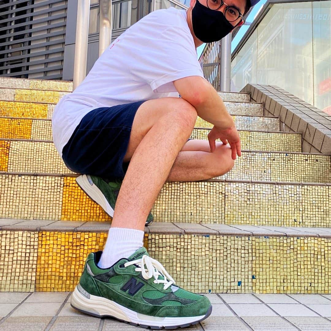 三浦太郎さんのインスタグラム写真 - (三浦太郎Instagram)「いくつでも欲しい👟  #newbalance #newbalance992  #m992jj  #jjjjound #kimodori #nbsonly  #スニーカー #ニューバランス #なんぼあっても」8月10日 9時45分 - taro_ho17