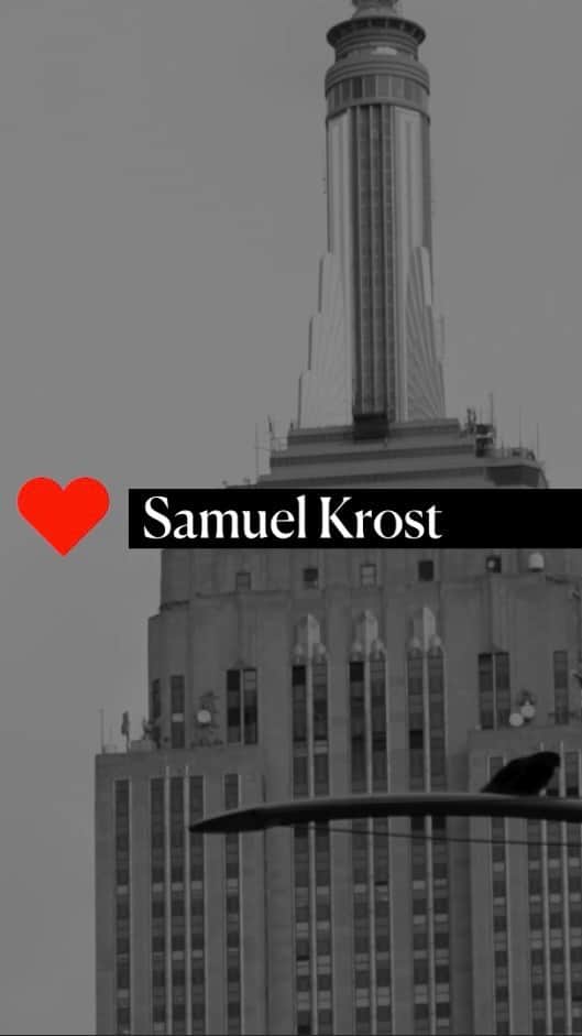 barneysnyofficialのインスタグラム：「@samuelkrost, the founder and creative director at @krostnewyork and #Barneys❤️sNewYork talent talks about the message ‘Support Your Friends’ and partnership with @NYRP for the second Barneys NY x Krost collection, available now at #BarneysAtSaks @saks」