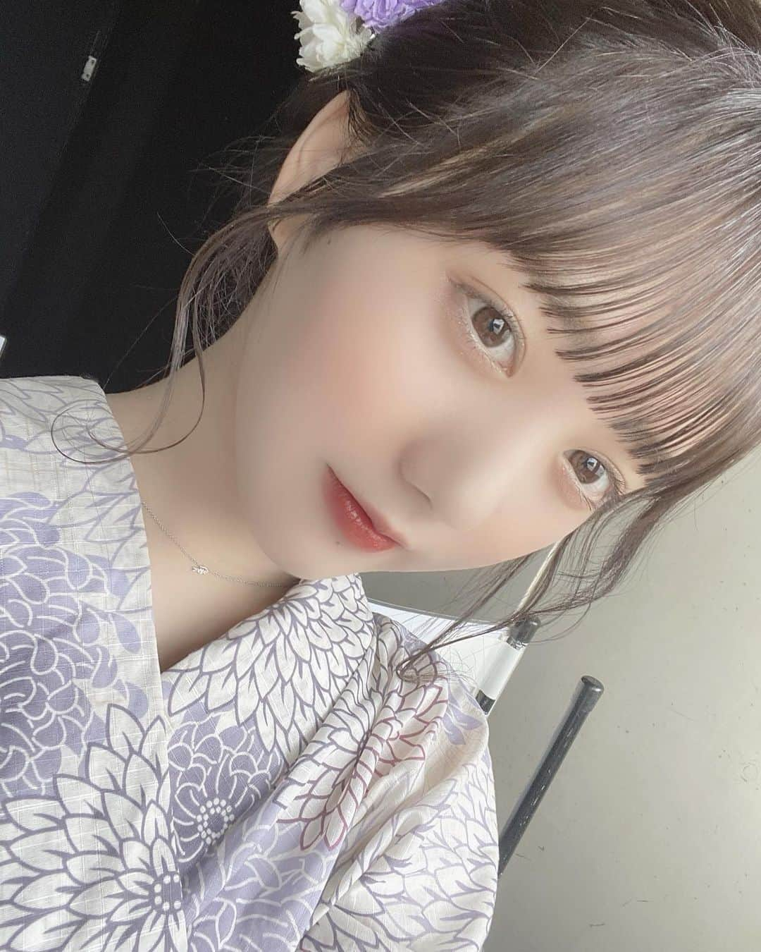 田島櫻子さんのインスタグラム写真 - (田島櫻子Instagram)「今年の浴衣は紫💜」8月10日 17時55分 - sakurako219