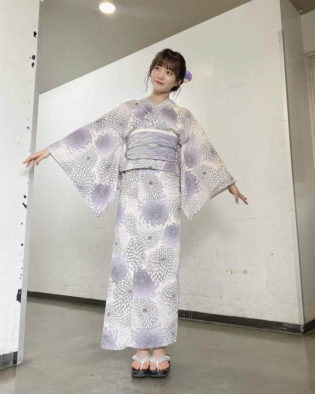 田島櫻子さんのインスタグラム写真 - (田島櫻子Instagram)「今年の浴衣は紫💜」8月10日 17時55分 - sakurako219