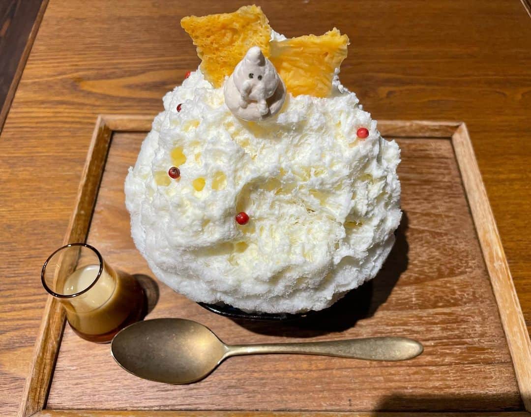 悠木ゆうかさんのインスタグラム写真 - (悠木ゆうかInstagram)「#氷おばけ #クワロトフォルマッジ   ここにもおばけ👻」8月10日 10時57分 - yuki_yuuka_6666