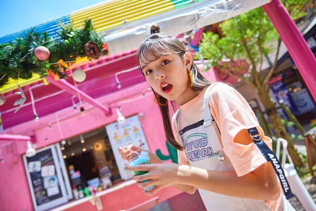 ニコ☆プチのインスタグラム：「🧊🧊 . ハッ😳 見つかっちゃった😳🍧 . #星名ハルハ #ニコプチ」