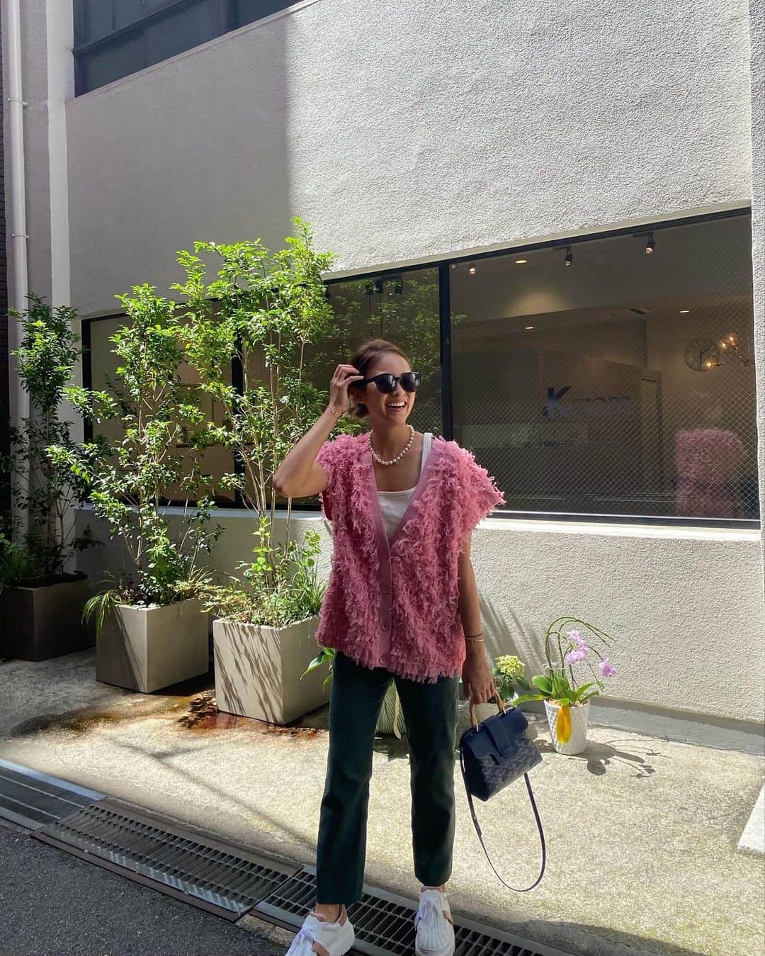 Risako Yamamotoさんのインスタグラム写真 - (Risako YamamotoInstagram)「💗💗💗  moja moja💭🙂💗  #ootd #fashion #coordinate」8月10日 17時45分 - risako_yamamoto
