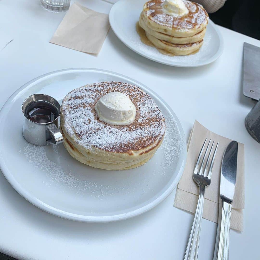 森山紗希さんのインスタグラム写真 - (森山紗希Instagram)「Pancakes ❤︎」8月10日 20時22分 - morisaki0404
