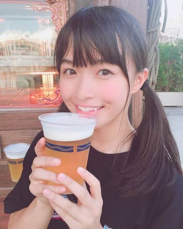 百川晴香さんのインスタグラム写真 - (百川晴香Instagram)「髪の毛長いときのわし(笑) #ディズニー #行きたい #ビール #飲みたい #ツインテール #japanesegirl #cute #followｍe」8月11日 0時28分 - momokawaharuka