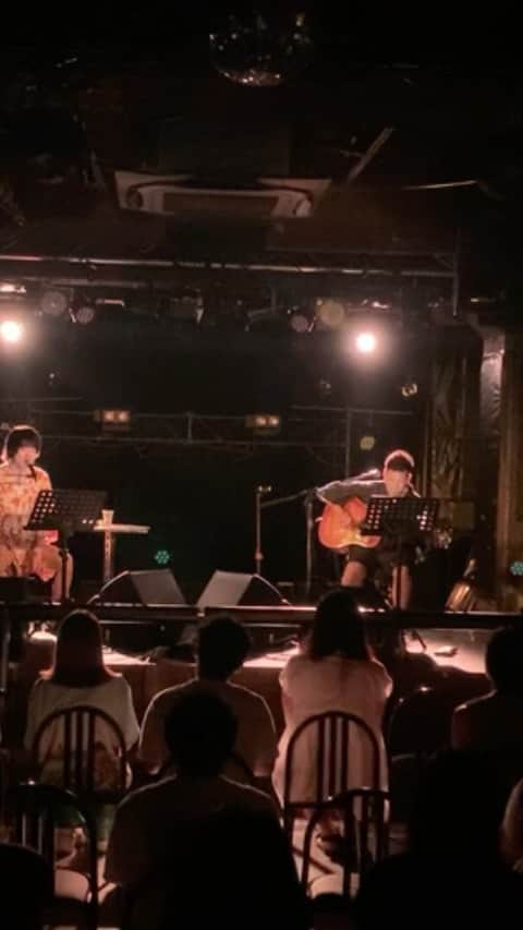 高津戸信幸のインスタグラム：「2021.8.24 LIVE SQUARE 2nd LINE  高津戸信幸 星大介　@chaqq.hoshi   #夏の終わり」