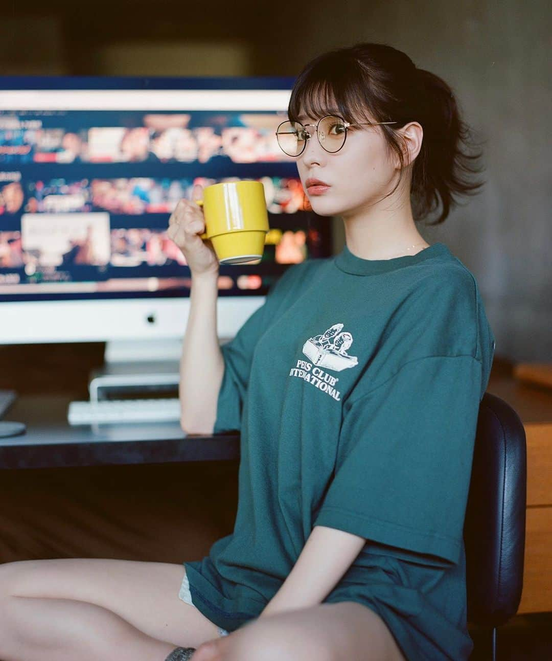 深瀬美桜さんのインスタグラム写真 - (深瀬美桜Instagram)「👕🌿 @peksclub_official  PEKS CLUBさんのモデルをさせて頂きました」8月25日 21時13分 - fukasemio