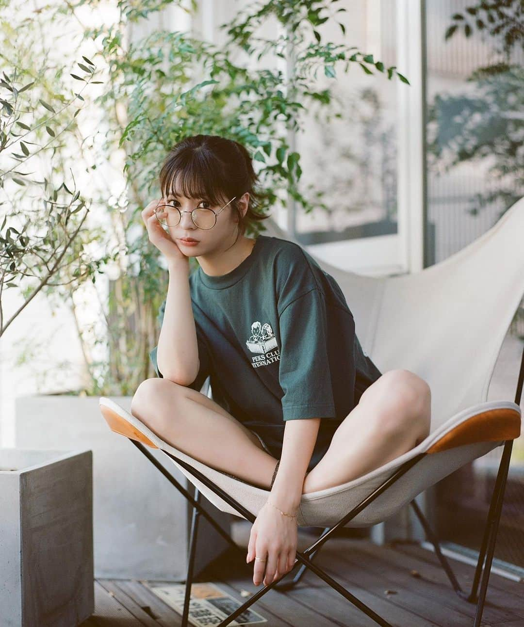 深瀬美桜さんのインスタグラム写真 - (深瀬美桜Instagram)「👕🌿 @peksclub_official  PEKS CLUBさんのモデルをさせて頂きました」8月25日 21時13分 - fukasemio