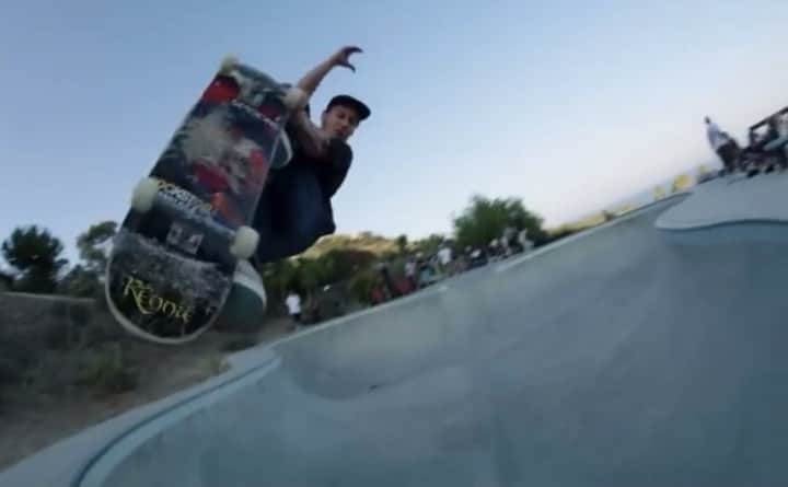 トリスタン・レニーのインスタグラム：「Couple quick ones from Malibu🌴🎥: @peacocksk8 #skateboarding #rockstarenergy #rockstarskate #tacodudes #bloodwizard  #sessionsmfg #boneswheels #usaskateboarding」