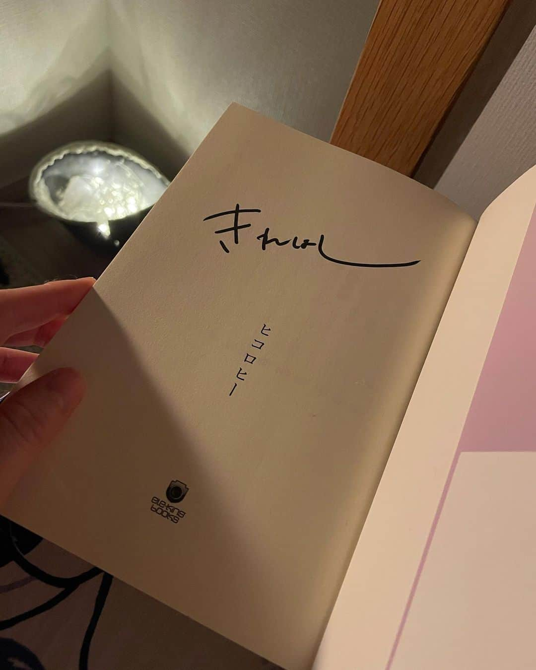 新井恵理那さんのインスタグラム写真 - (新井恵理那Instagram)「眠れない夜は本を読むんだけど、もっと眠れなくなっちゃってる。笑　 ヒコロヒーさんの『きれはし』 アウトローでセクシーでセンスがカッコよくて、わたしが歩めなかった道を行く憧れの人、ヒコロヒーさん。 読んでると空想やイメージがわいてきて、わたしも文章を書きたくなってきてしまうので眠れなくなってます( ・∇・)困ったなあ( ^ω^ ) その本、読むのやめなさい、って、優しいひとに頭なでなでしてもらいたい。笑  #ヒコロヒー #きれはし #エッセイ #本 #眠れぬ夜 #新井恵理那 #centforce」8月11日 23時19分 - elina_arai