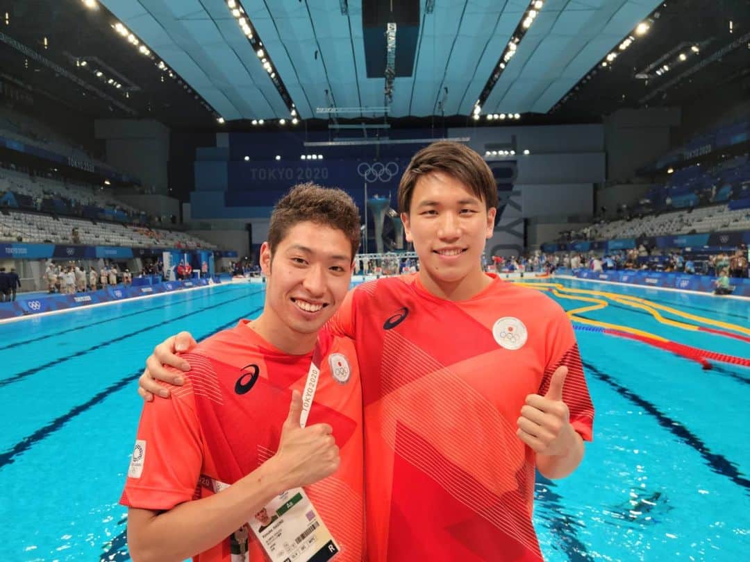 萩野公介さんのインスタグラム写真 - (萩野公介Instagram)「東京オリンピックが終わりました。  本当に皆さん、たくさんの応援ありがとうございました。  本当に本当に感謝です！  暑い日が続きますので、皆さん体調には気をつけて😊」8月11日 22時55分 - kosuke.hagino