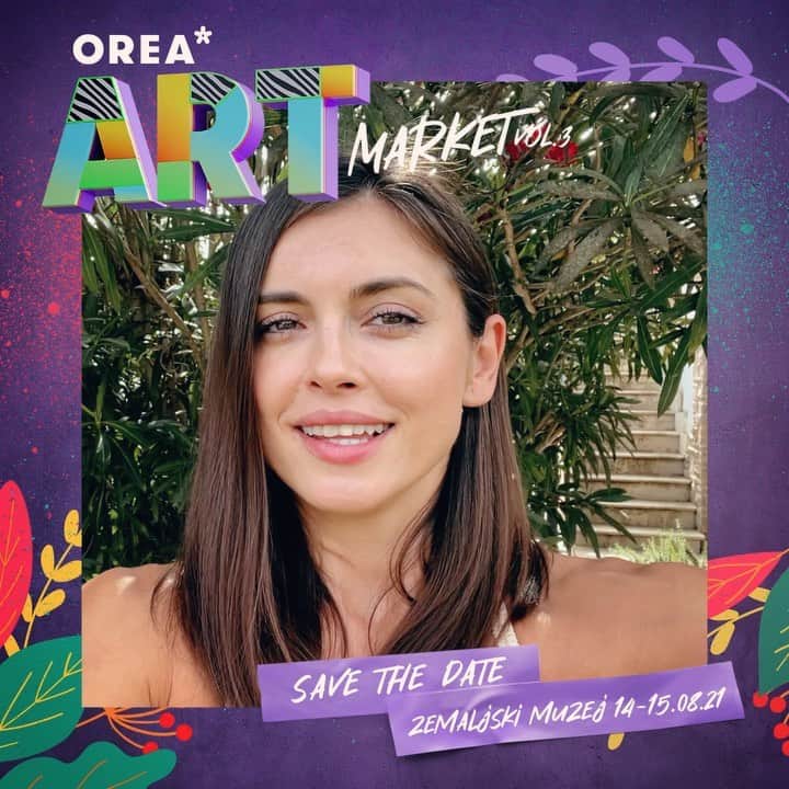 エディン・ジェコのインスタグラム：「Još samo 3 dana 🤗🤩 Orea art market, 14. i 15. august  📍Zemaljski muzej Sarajevo Vidimo seeeee ❣️」