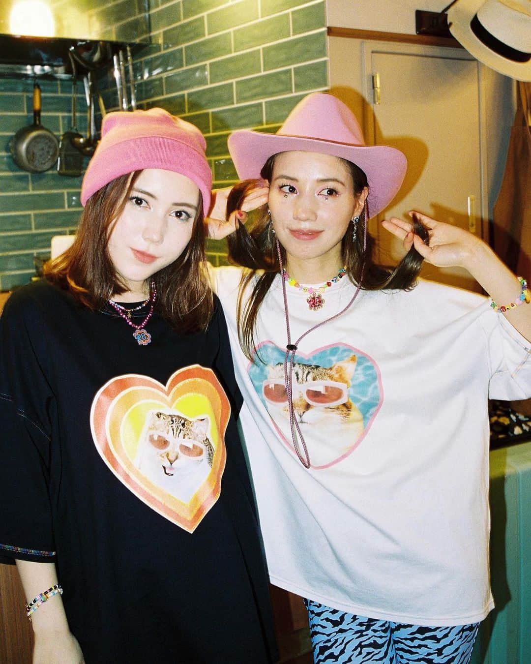 RE. 仲里依紗さん Tシャツ&ブレスのセット
