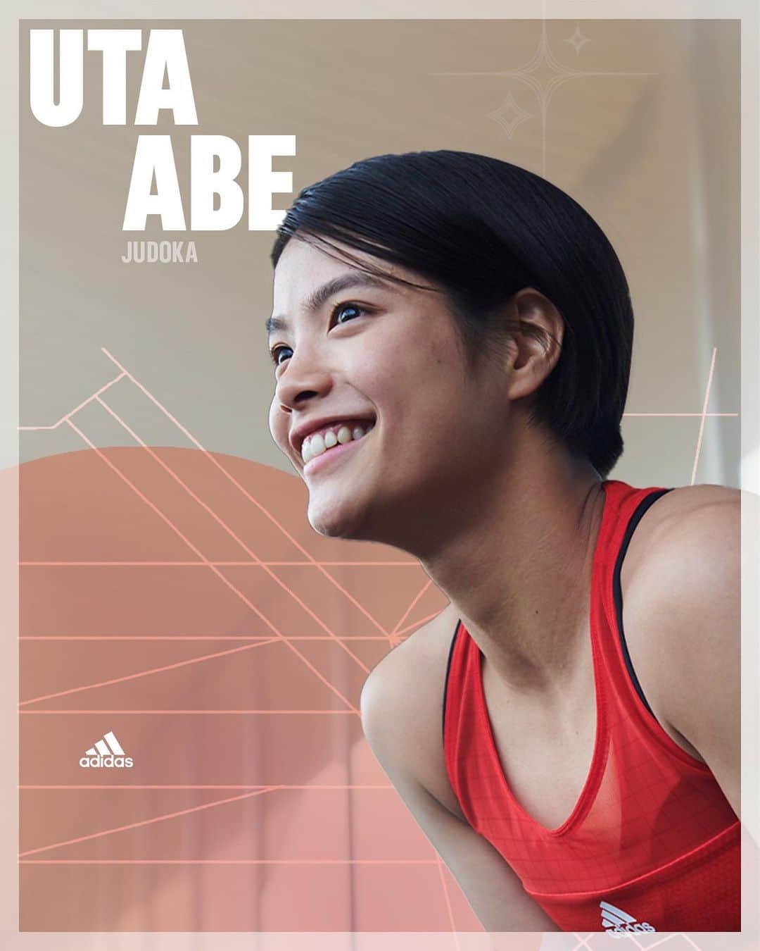 阿部詩さんのインスタグラム写真 - (阿部詩Instagram)「. トレーディングカードを作っていただきました！！ 忘れられない経験をサポートいただきありがとうございました😊 力の限り、自分の可能性に挑戦することができました。  thank you @adidas」8月11日 19時29分 - abe_uta