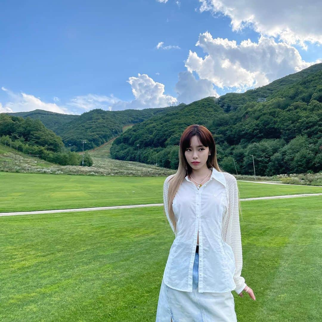 Heizeさんのインスタグラム写真 - (HeizeInstagram)「☁️☁️🌳🌳」8月11日 21時28分 - heizeheize