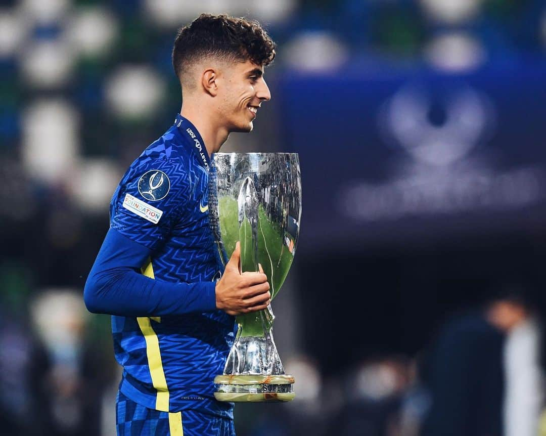 カイ・ハフェルツさんのインスタグラム写真 - (カイ・ハフェルツInstagram)「Super Cup, Super Chelsea 💙」8月12日 7時45分 - kaihavertz29